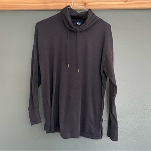 Old navy athletic maternity/nursing cowl neck sweatshirt